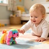image:imageHopearl Walking Teddy Dog Interactive Electronic Pet Plush Toy Puppy Woof and Moving Animated Nodding Head Gifts for Toddlers Birthday Brown 7DogStraight Rainbow