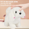 image:imageHopearl Walking Teddy Dog Interactive Electronic Pet Plush Toy Puppy Woof and Moving Animated Nodding Head Gifts for Toddlers Birthday Brown 7DogWhite