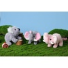 image:imageHopearl Walking Teddy Dog Interactive Electronic Pet Plush Toy Puppy Woof and Moving Animated Nodding Head Gifts for Toddlers Birthday Brown 7ElephantGray