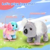 image:imageHopearl Walking Teddy Dog Interactive Electronic Pet Plush Toy Puppy Woof and Moving Animated Nodding Head Gifts for Toddlers Birthday Brown 7Koala