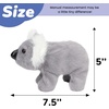 image:imageHopearl Walking Teddy Dog Interactive Electronic Pet Plush Toy Puppy Woof and Moving Animated Nodding Head Gifts for Toddlers Birthday Brown 7Koala