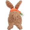image:imageHopearl Walking Teddy Dog Interactive Electronic Pet Plush Toy Puppy Woof and Moving Animated Nodding Head Gifts for Toddlers Birthday Brown 7LED Ears Carrot BunnyBrown