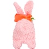 image:imageHopearl Walking Teddy Dog Interactive Electronic Pet Plush Toy Puppy Woof and Moving Animated Nodding Head Gifts for Toddlers Birthday Brown 7LED Ears Carrot BunnyPink