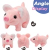 image:imageHopearl Walking Teddy Dog Interactive Electronic Pet Plush Toy Puppy Woof and Moving Animated Nodding Head Gifts for Toddlers Birthday Brown 7PigPink