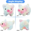 image:imageHopearl Walking Teddy Dog Interactive Electronic Pet Plush Toy Puppy Woof and Moving Animated Nodding Head Gifts for Toddlers Birthday Brown 7PigRainbow