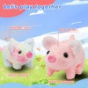 image:imageHopearl Walking Teddy Dog Interactive Electronic Pet Plush Toy Puppy Woof and Moving Animated Nodding Head Gifts for Toddlers Birthday Brown 7PigRainbow