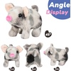 image:imageHopearl Walking Teddy Dog Interactive Electronic Pet Plush Toy Puppy Woof and Moving Animated Nodding Head Gifts for Toddlers Birthday Brown 7PigSpotted