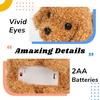 image:imageHopearl Walking Teddy Dog Interactive Electronic Pet Plush Toy Puppy Woof and Moving Animated Nodding Head Gifts for Toddlers Birthday Brown 7Teddy Dog