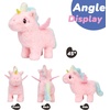 image:imageHopearl Walking Teddy Dog Interactive Electronic Pet Plush Toy Puppy Woof and Moving Animated Nodding Head Gifts for Toddlers Birthday Brown 7UnicornPink