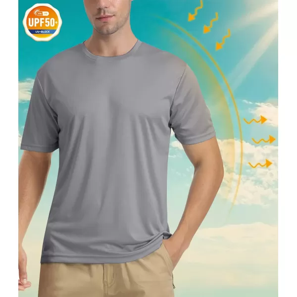 MAGNIVIT Mens Running Shirts Sun Protection Hiking Yoga Gym Fit TShirt Quick Dry Workout Tops UPF 50 Moisture Wicking ShirtsMAGNIVIT Mens Running Shirts Sun Protection Hiking Yoga Gym Fit TShirt Quick Dry Workout Tops UPF 50 Moisture Wicking Shirts