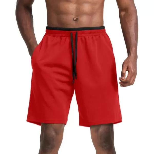 MAGNIVIT Mens Lightweight Mesh Shorts with Pockets Breathable Running Workout Gym ShortsMAGNIVIT Mens Lightweight Mesh Shorts with Pockets Breathable Running Workout Gym Shorts