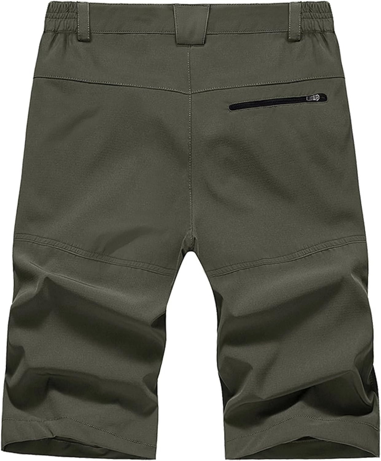 MAGNIVIT Mens Cargo Shorts Hiking Shorts Above Knee Shorts Quick Dry Work Shorts with MultiPocketsArmy Green