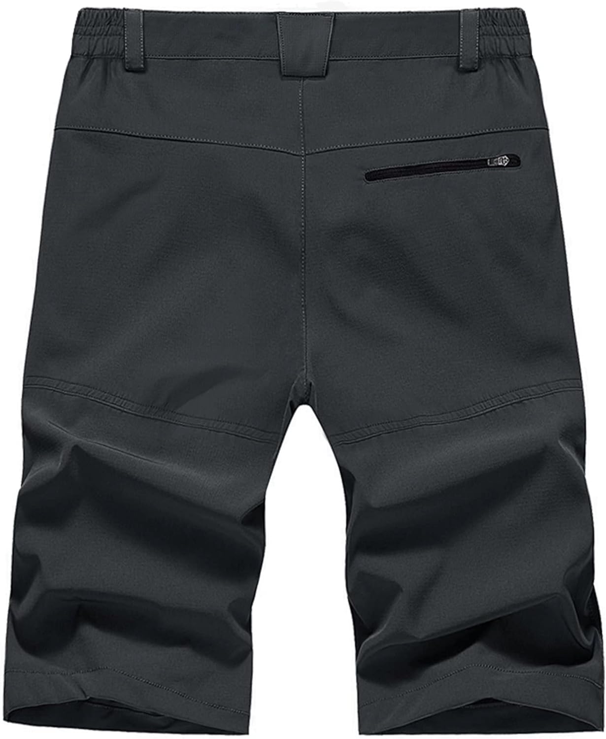 MAGNIVIT Mens Cargo Shorts Hiking Shorts Above Knee Shorts Quick Dry Work Shorts with MultiPocketsDark Grey