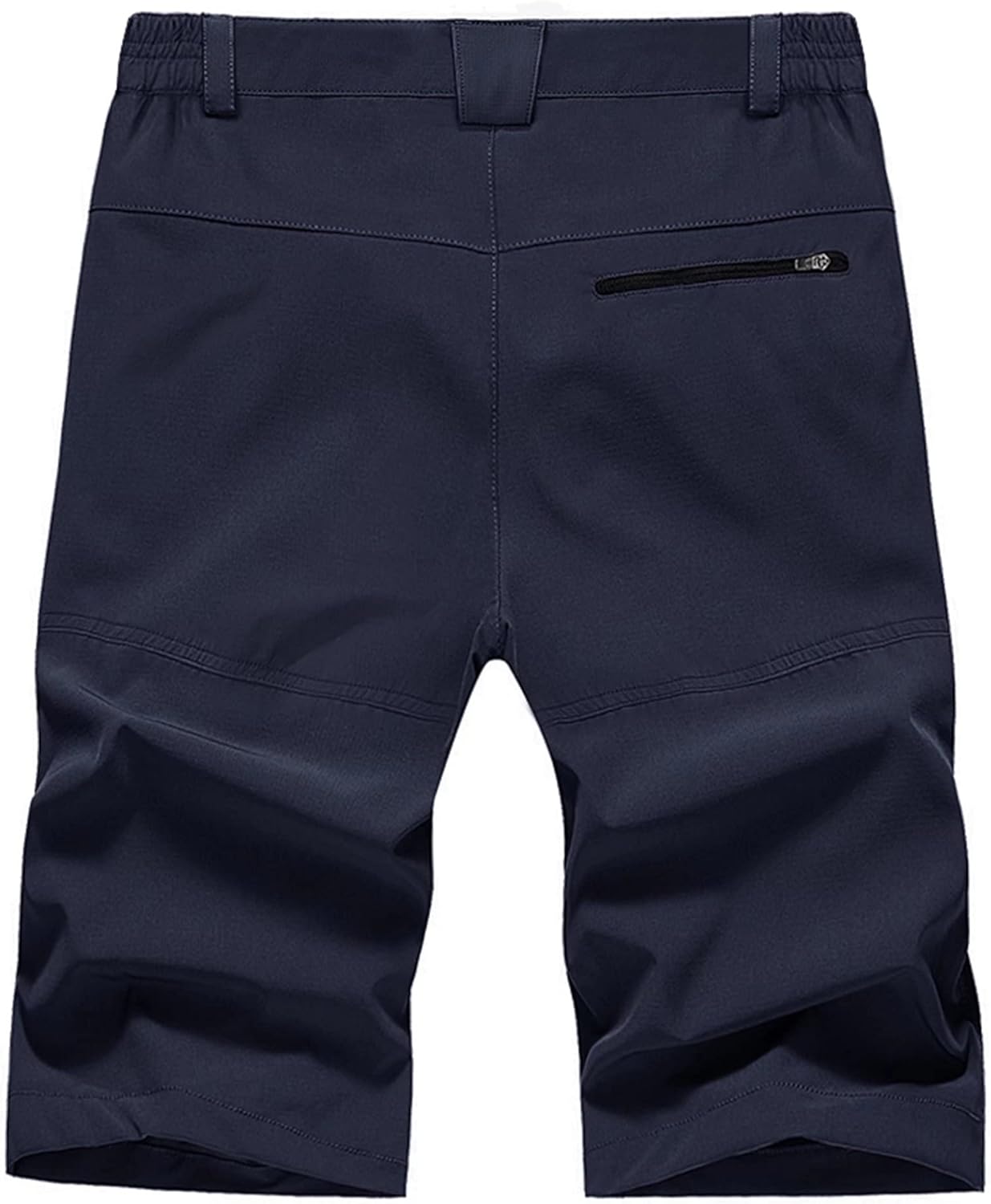 MAGNIVIT Mens Cargo Shorts Hiking Shorts Above Knee Shorts Quick Dry Work Shorts with MultiPocketsNavy Blue