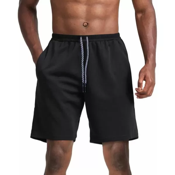 MAGNIVIT Mens Lightweight Mesh Running Shorts Breathable Quick Dry Gym Training Shorts BlackMAGNIVIT Mens Lightweight Mesh Running Shorts Breathable Quick Dry Gym Training Shorts Black