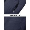 imageMAGNIVIT Mens Jackets Windbreaker Baseball Bomber Flight Jacket Mens Winter CoatsNavy Blue