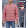 imageMAGNIVIT Mens Jackets Windbreaker Baseball Bomber Flight Jacket Mens Winter CoatsPink Grey