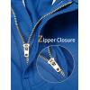 imageMAGNIVIT Mens Capri Long Elastic Cargo Shorts Below Knee Shorts 34 Cotton Cargo Casual Shorts with MultiPocketsColouredblue