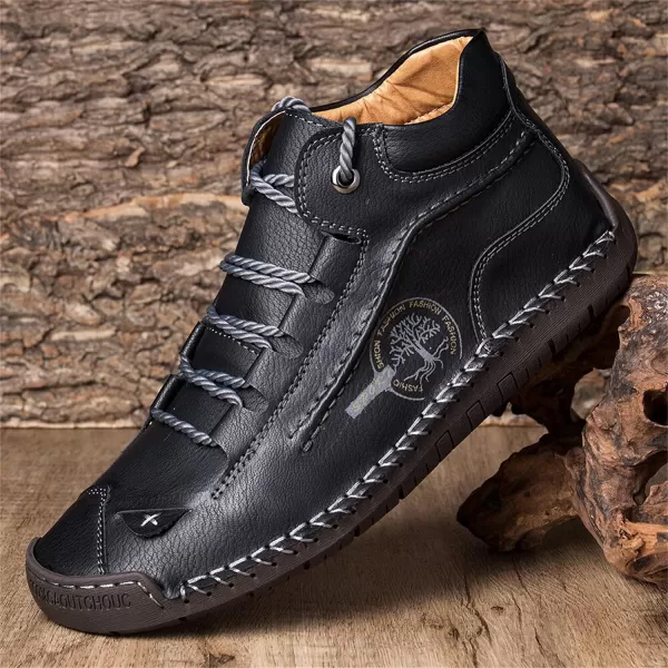 Dacomfy Mens Shoes Leather Work Boots Casual Oxfords Shoes for Men LaceUp Motorcycle Chukka Boots Fashion Ankle Booties Retro Outdoor Hiking Boots Outdoor Walking Shoes Black Size 12Dacomfy Mens Shoes Leather Work Boots Casual Oxfords Shoes for Men LaceUp Motorcycle Chukka Boots Fashion Ankle Booties Retro Outdoor Hiking Boots Outdoor Walking Shoes Black Size 12