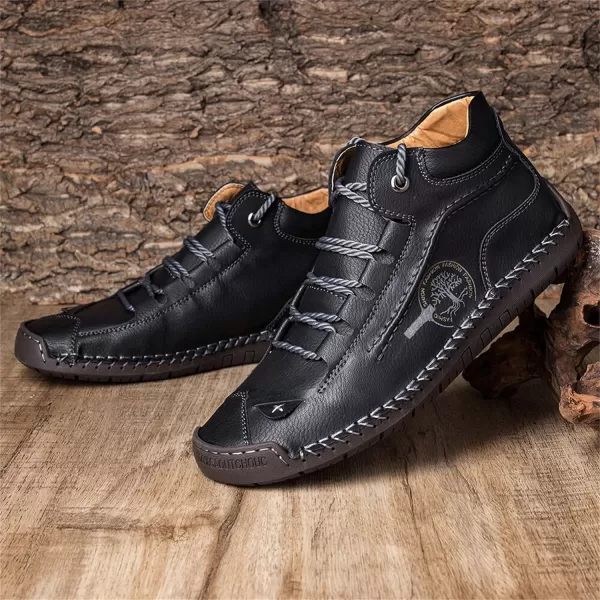 Dacomfy Mens Shoes Leather Work Boots Casual Oxfords Shoes for Men LaceUp Motorcycle Chukka Boots Fashion Ankle Booties Retro Outdoor Hiking Boots Outdoor Walking Shoes Black Size 12Dacomfy Mens Shoes Leather Work Boots Casual Oxfords Shoes for Men LaceUp Motorcycle Chukka Boots Fashion Ankle Booties Retro Outdoor Hiking Boots Outdoor Walking Shoes Black Size 12