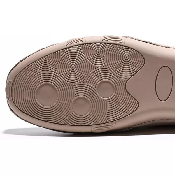 Lazzy Mens Slip On Sneakers Loafers Breathable Walking Shoes Low Top Lace Up Casual Shoes for Men LightweightKhaki