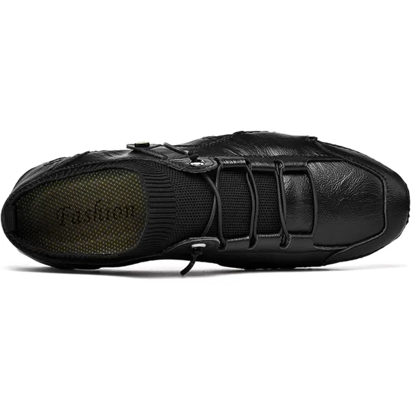 Mens Shoes Slip On Loafers Casual Casual Walking Shoes Sneaker Shoes Summer Outdoor Shoes for Men Size 6512Black