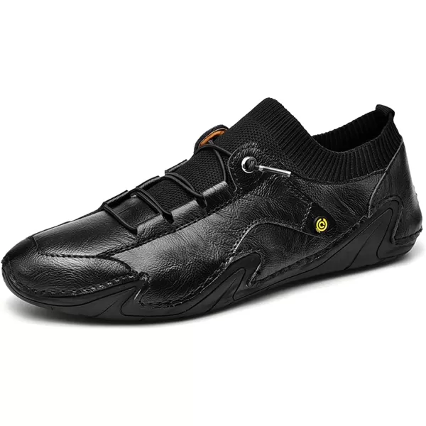 Mens Shoes Slip On Loafers Casual Casual Walking Shoes Sneaker Shoes Summer Outdoor Shoes for Men Size 6512Black