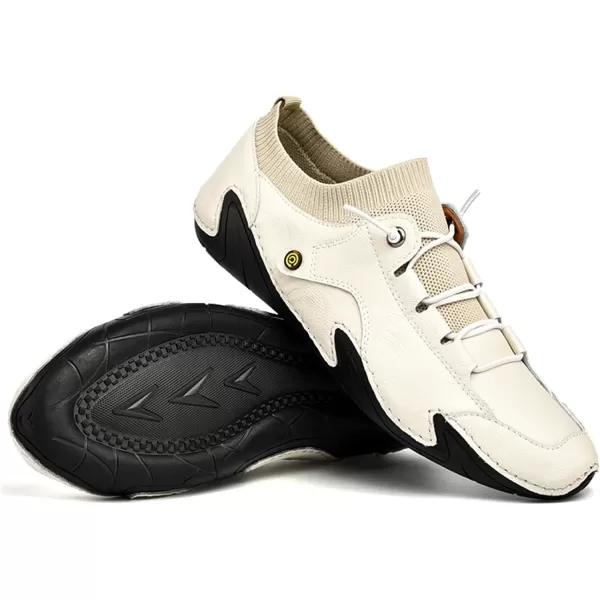 Mens Shoes Slip On Loafers Casual Casual Walking Shoes Sneaker Shoes Summer Outdoor Shoes for Men Size 6512White