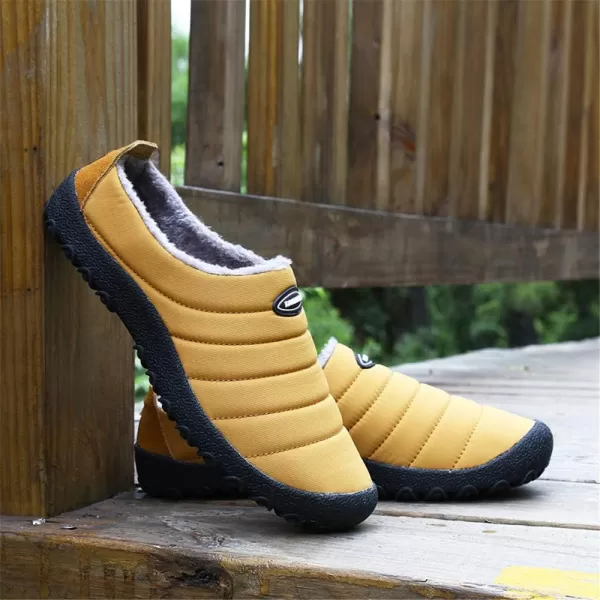 Women Winter Warm Slippers House Slippers with Fuzzy Plush Lining Slip On Breathable NonSlip Shoesnbspfor Indoor OutdoorCamel