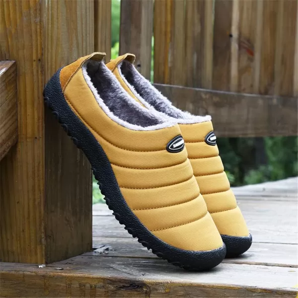 Women Winter Warm Slippers House Slippers with Fuzzy Plush Lining Slip On Breathable NonSlip Shoesnbspfor Indoor OutdoorCamel