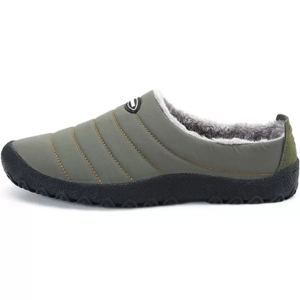 Women Winter Warm Slippers House Slippers with Fuzzy Plush Lining Slip On Breathable NonSlip Shoesnbspfor Indoor OutdoorKhaki