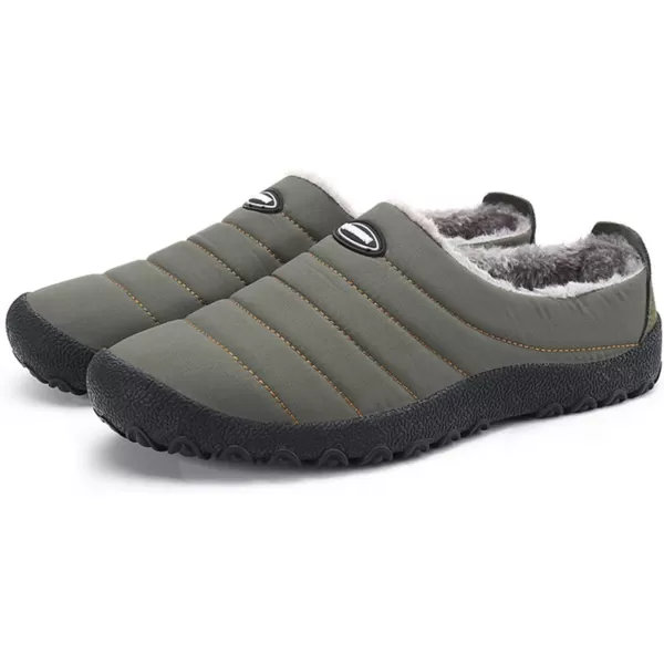 Women Winter Warm Slippers House Slippers with Fuzzy Plush Lining Slip On Breathable NonSlip Shoesnbspfor Indoor OutdoorKhaki