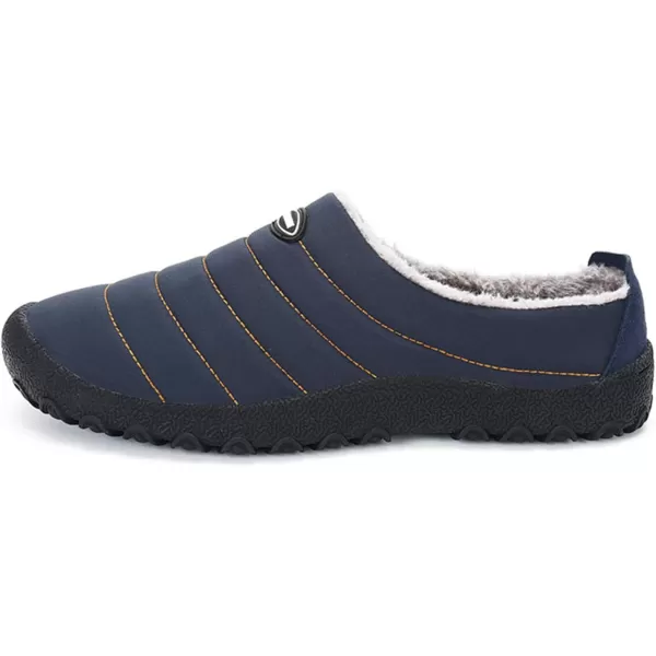 Women Winter Warm Slippers House Slippers with Fuzzy Plush Lining Slip On Breathable NonSlip Shoesnbspfor Indoor OutdoorNavy