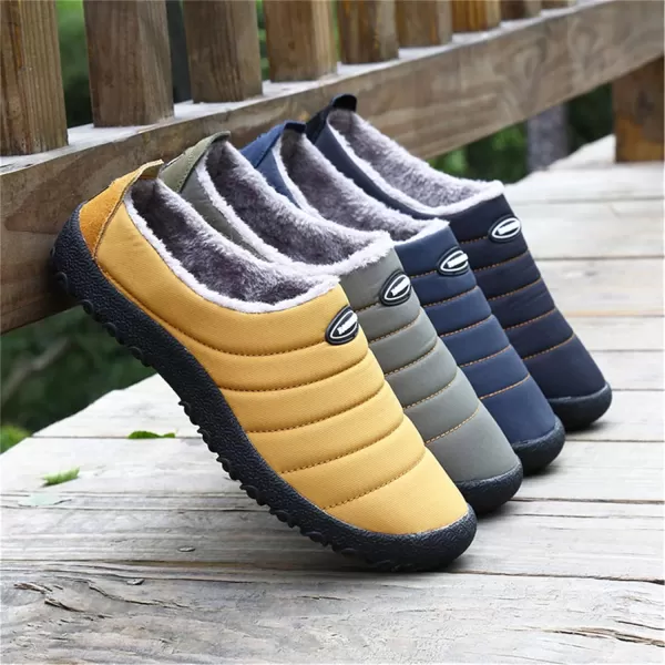 Women Winter Warm Slippers House Slippers with Fuzzy Plush Lining Slip On Breathable NonSlip Shoesnbspfor Indoor OutdoorNavy