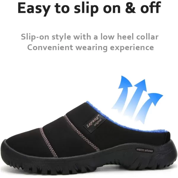 Women Winter Warm Slippers House Slippers with Fuzzy Plush Lining Slip On Breathable NonSlip Shoesnbspfor Indoor OutdoorNavya