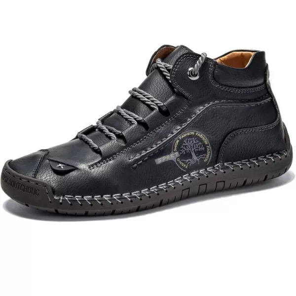 Dacomfy Mens Shoes Leather Work Boots Casual Oxfords Shoes for Men LaceUp Motorcycle Chukka Boots Fashion Ankle Booties Retro Outdoor Hiking Boots Outdoor Walking Shoes Black Size 12Dacomfy Mens Shoes Leather Work Boots Casual Oxfords Shoes for Men LaceUp Motorcycle Chukka Boots Fashion Ankle Booties Retro Outdoor Hiking Boots Outdoor Walking Shoes Black Size 12