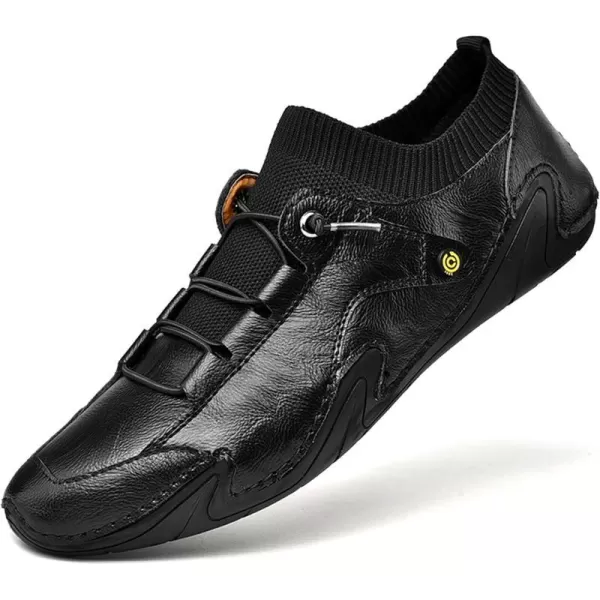 Mens Shoes Slip On Loafers Casual Casual Walking Shoes Sneaker Shoes Summer Outdoor Shoes for Men Size 6512Black