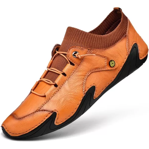 Mens Shoes Slip On Loafers Casual Casual Walking Shoes Sneaker Shoes Summer Outdoor Shoes for Men Size 6512Brown