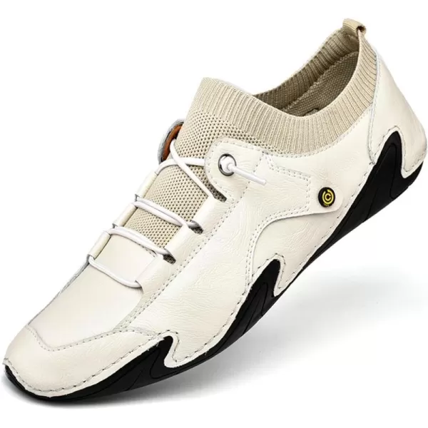 Mens Shoes Slip On Loafers Casual Casual Walking Shoes Sneaker Shoes Summer Outdoor Shoes for Men Size 6512White