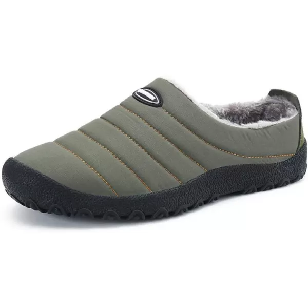 Women Winter Warm Slippers House Slippers with Fuzzy Plush Lining Slip On Breathable NonSlip Shoesnbspfor Indoor OutdoorKhaki