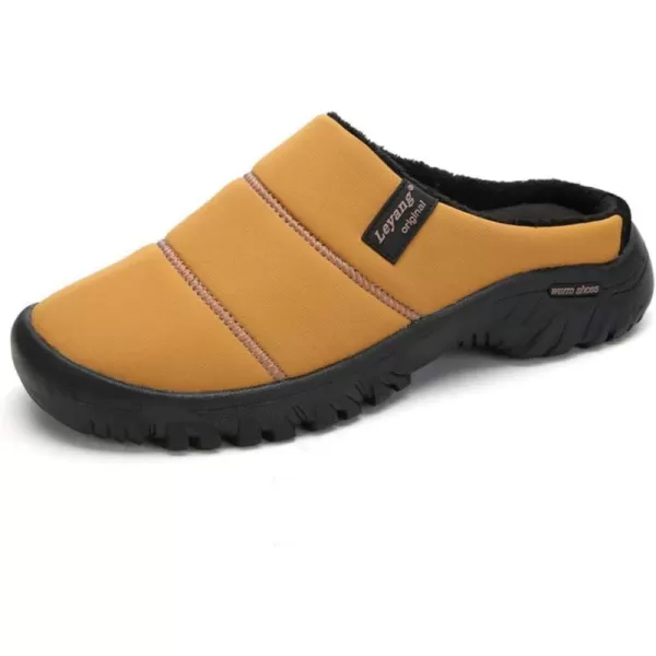 Women Winter Warm Slippers House Slippers with Fuzzy Plush Lining Slip On Breathable NonSlip Shoesnbspfor Indoor OutdoorYellowa
