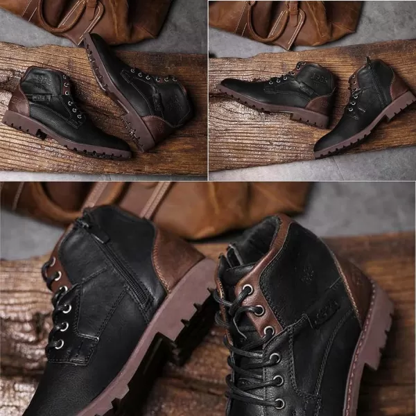 Lazzy Mens Casual Dress Ankle Boots Oxfords Chukka Shoes Motorcycle Combat Boots LaceUp Side Zipper Leather ShoesLazzy Mens Casual Dress Ankle Boots Oxfords Chukka Shoes Motorcycle Combat Boots LaceUp Side Zipper Leather Shoes