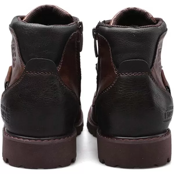 Lazzy Mens Casual Dress Ankle Boots Oxfords Chukka Shoes Motorcycle Combat Boots LaceUp Side Zipper Leather ShoesLazzy Mens Casual Dress Ankle Boots Oxfords Chukka Shoes Motorcycle Combat Boots LaceUp Side Zipper Leather Shoes