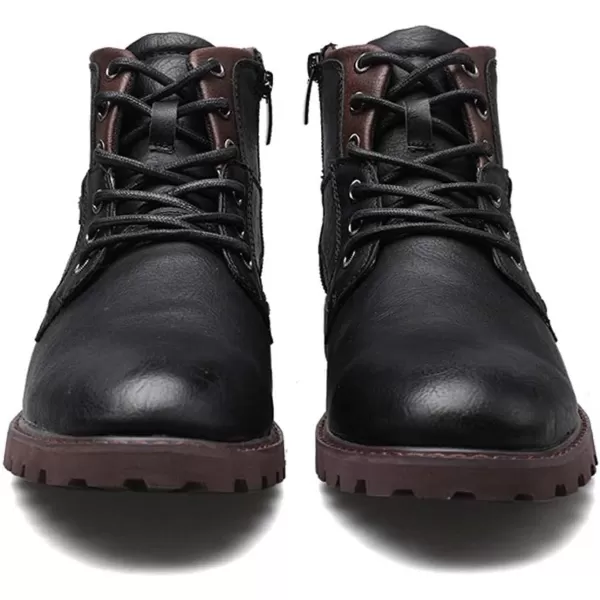 Lazzy Mens Casual Dress Ankle Boots Oxfords Chukka Shoes Motorcycle Combat Boots LaceUp Side Zipper Leather ShoesLazzy Mens Casual Dress Ankle Boots Oxfords Chukka Shoes Motorcycle Combat Boots LaceUp Side Zipper Leather Shoes