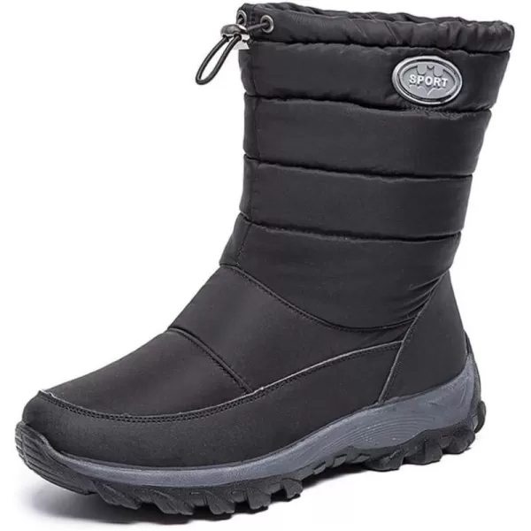 Womens Winter Snow Boots Warm Fur Lined AntiSlip Ankle Hiking Booties Outdoor Walking Shoes NonSlip Trekking ShoesKhakia