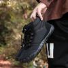 imageLazzy Mens Snow Boots Winter Casual Shoes Water Resistant Outdoor Shoes Fur Lined Warm Ankle Boots Black Size 65