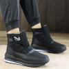 imageLazzy Mens Winter Snow Boots Waterproof Fur Lined Cold Weather Ankle Boots Comfortable Casual Winter Hiking Walking Shoes Black Size 10