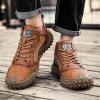 imageDacomfy Mens Casual Shoes Slip On Fashion Sneakers Outdoor Walking Hiking Shoes Lace Up Casual Dress Oxfords for Men Brown Size 9