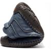 imageDacomfy Mens Shoes Leather Work Boots Casual Oxfords Shoes for Men LaceUp Motorcycle Chukka Boots Fashion Ankle Booties Retro Outdoor Hiking Boots Outdoor Walking Shoes Blue Size 12