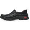 imageLazzy Loafers for Men Slip On Casual Shoes Leather Outdoor Driving Boat Shoe Black Size 115